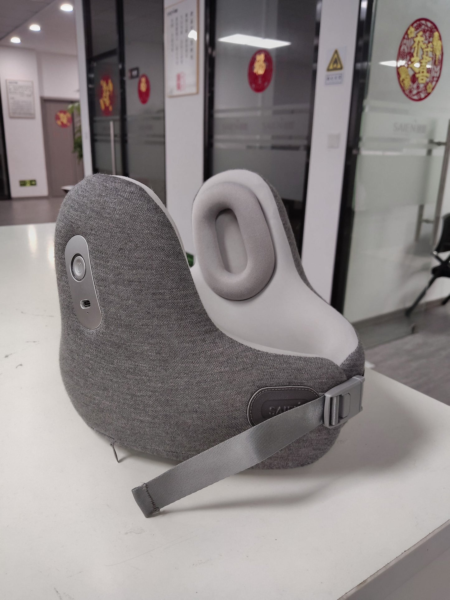 Premium Travel Neck Pillow with Bluetooth Headset